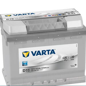 VARTA - Clarios Czech spol. s r.o. Varta Silver Dynamic 63AH 610A, 563400, D15