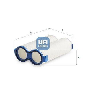 Vzduchový filtr UFI 27.TUB.01