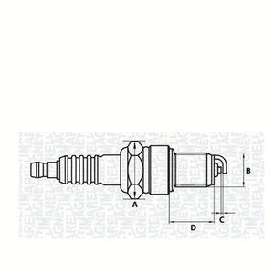 Zapalovací svíčka MAGNETI MARELLI CT5FMR