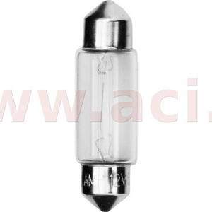 žárovka C5W 12V 5W (patice SV8,5, 10x37 mm) (sada 10 ks)