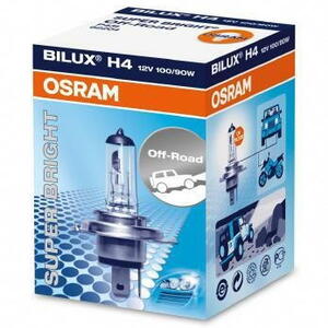 Žárovka OSRAM H4 12V 90/100W P43T Super Bright / Off-Road / bez homologace