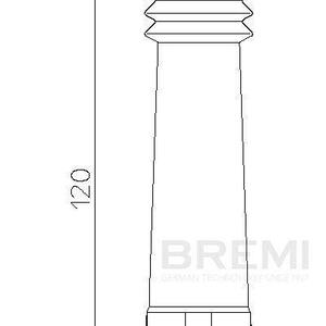 Zástrčka, zapalovací svíčka BREMI 13226/5-BREMI