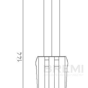 Zástrčka, zapalovací svíčka BREMI 13303/2-BREMI