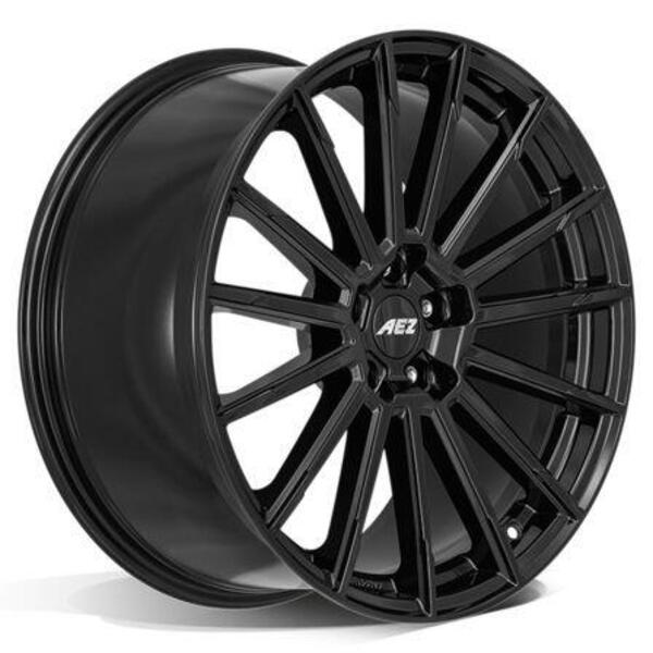 AEZ Atlanta black 7,5x17 5x112 ET51 černý lak