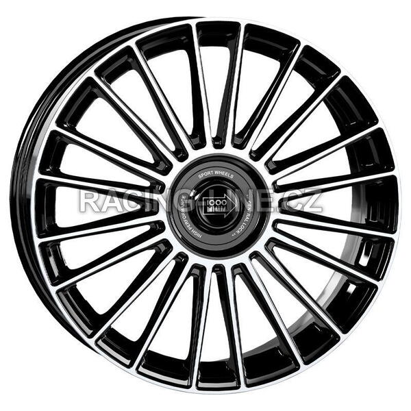 Alu kola Mille Miglia MM1022, 18x8 5x108 ET45,