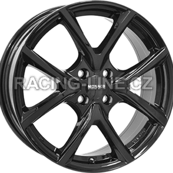 Alu kola MONACO WHEELS 2 CL2, 16x6.5 4x100 ET40, černá lesklá