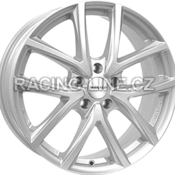 Alu kola MONACO WHEELS 2 CL2, 16x6.5 5x108 ET45, stříbrná