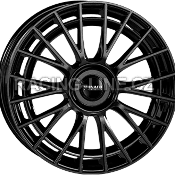 Alu kola MONACO WHEELS GP12, 19x8.5 5x114.3 ET40, černá lesklá