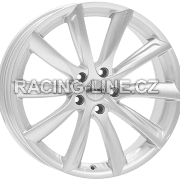 Alu kola MONACO WHEELS GP6, 18x8 5x114.3 ET38, stříbrná