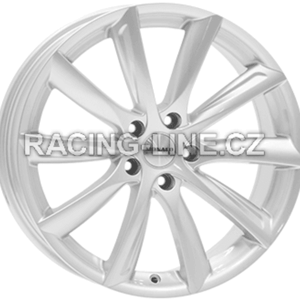 Alu kola MONACO WHEELS GP6, 20x9 5x114 ET40, stříbrná