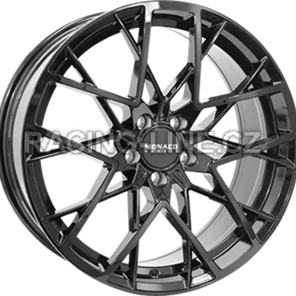 Alu kola MONACO WHEELS GP9, 19x8.5 5x120 ET40, černá lesklá