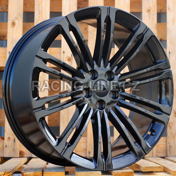 Alu kola Racing Line 3S1066V, 22x9.5 5x120 ET42.5, černá lesklá (zátěžová)