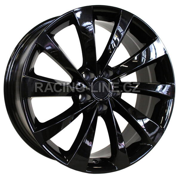 Alu kola Racing Line B1396, 18x8 5x114.3 ET40, černá lesklá