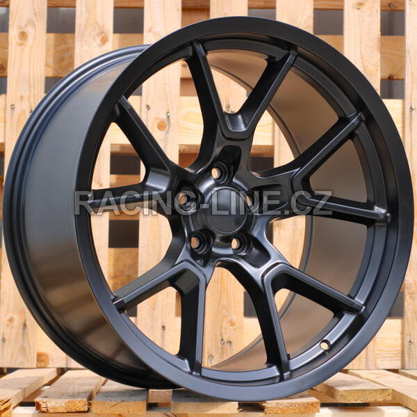 Alu kola Racing Line B1742, 20x10.5 5x115 ET15, černá matná