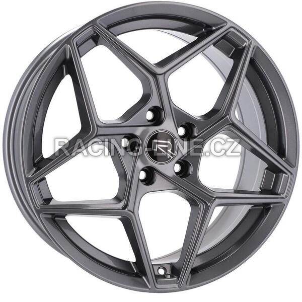 Alu kola Racing Line B5540, 19x8.5 5x112 ET35, šedivá matná