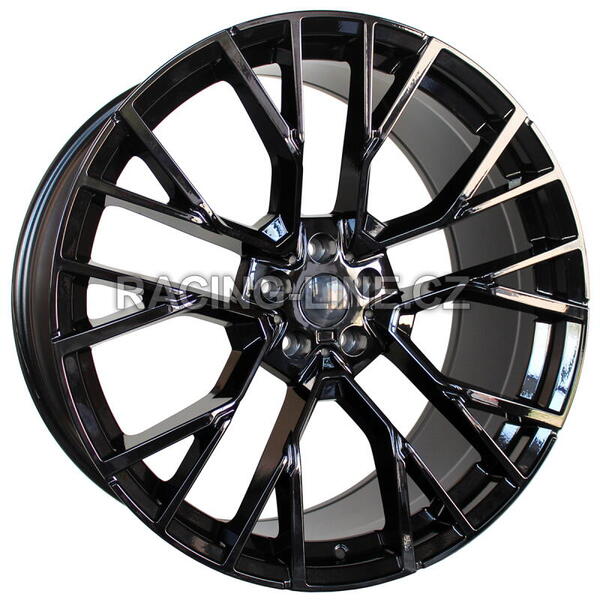 Alu kola Racing Line B5769, 22x9.5 5x112 ET37, černá lesklá