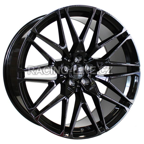 Alu kola Racing Line B5771, 22x10 5x120 ET40, černá lesklá