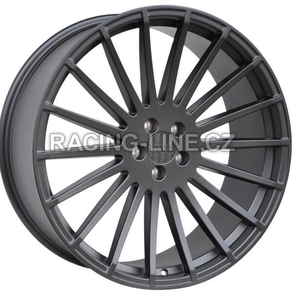 Alu kola Racing Line HX010, 21x9 5x108 ET40, černá lesklá