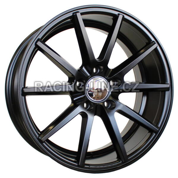 Alu kola Racing Line HX014, 18x8 5x112 ET35, černá matná