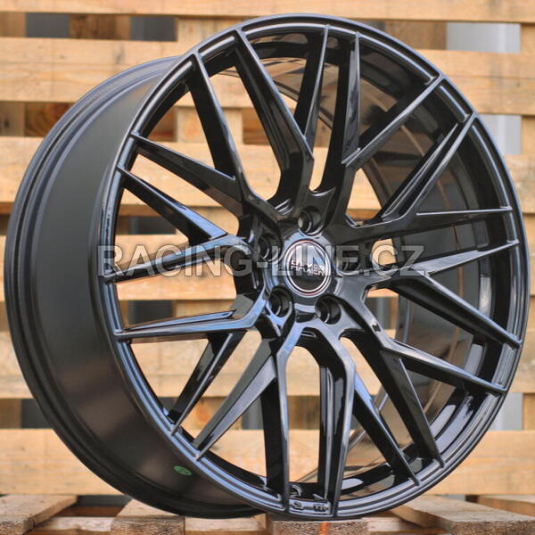 Alu kola Racing Line HX035, 18x8 5x108 ET40, černá lesklá