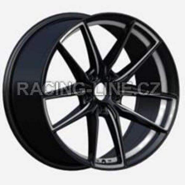 Alu kola Racing Line HX045, 20x8.5 5x112 ET40, černá matná