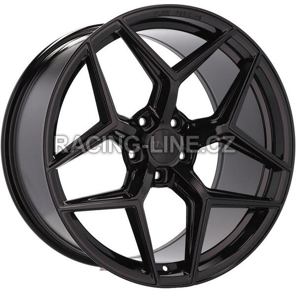 Alu kola Racing Line HX04F, 20x8.5 5x120 ET35, černá lesklá