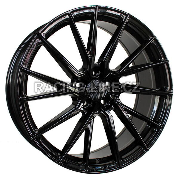 Alu kola Racing Line HX06F, 21x10.5 5x112 ET40, černá lesklá