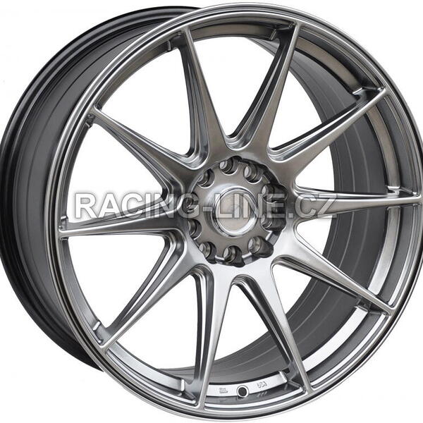 Alu kola Racing Line XF266, 18x9.75 10x114 ET20, černá metalíza