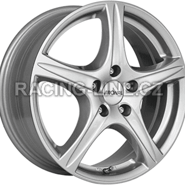 Alu kola RONAL R56, 18x8 5x120 ET42, stříbrná (zátěžová)