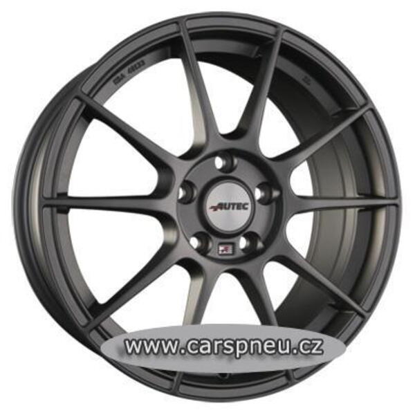 Autec Wizard gunmetal matt - 7,5x17, 5x100, ET47 (W7517475033126)