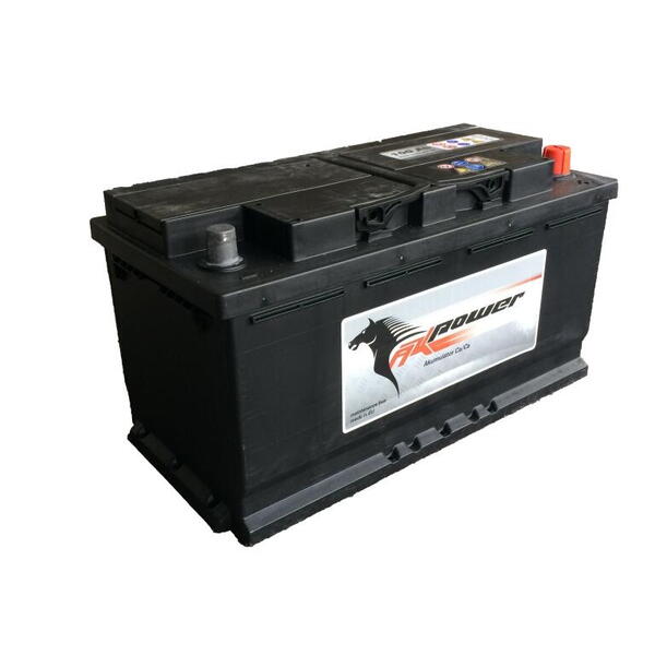 Autobaterie AK Power 12V, 100Ah, 800A, AK 600 44  nabitá autobaterie + reflexní páska 44 c