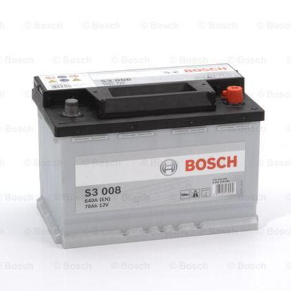 Autobaterie BOSCH S3 12V 70 Ah 640A EN 0092S30080