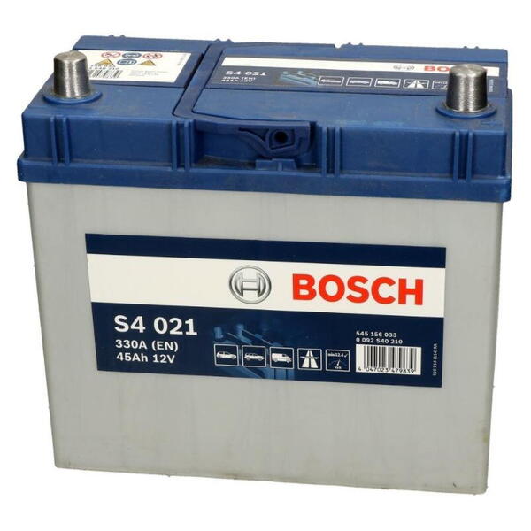 Autobaterie BOSCH S4 12V 45Ah 330A EN ASIA 0092S40210