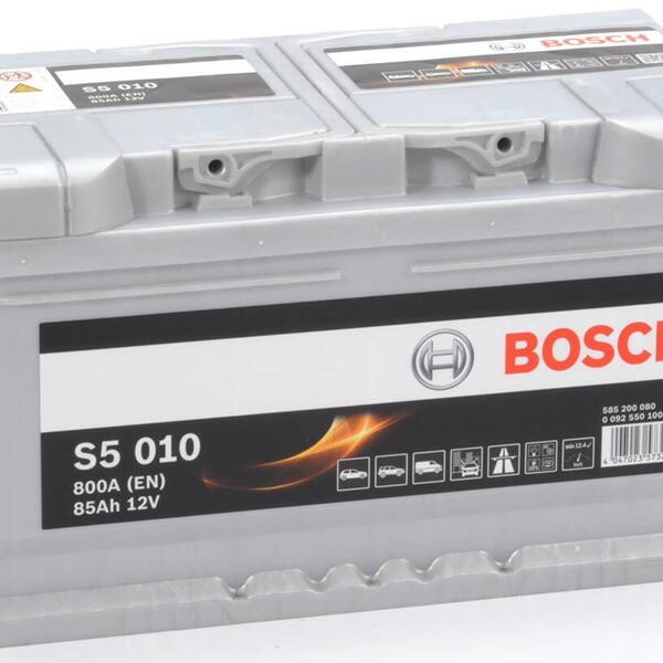 Autobaterie BOSCH S5 12V 85Ah 800A EN 0092S50100