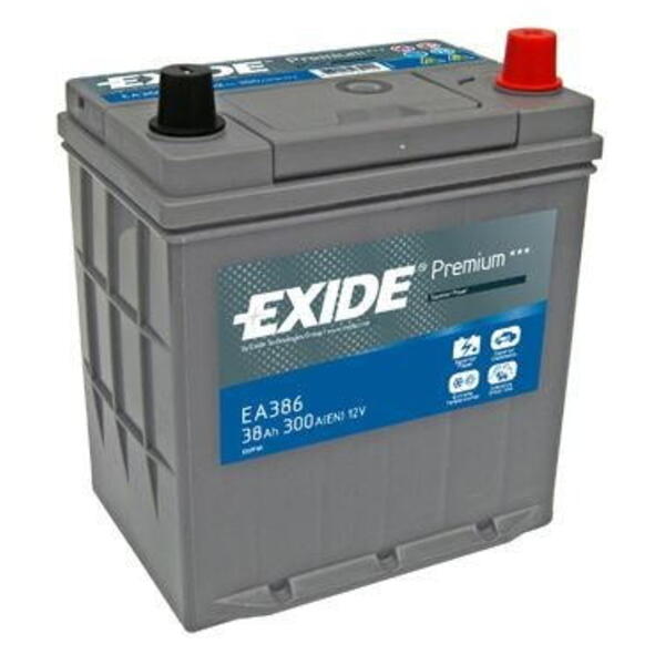 Autobaterie EXIDE Premium 12V 38Ah 300A EA386