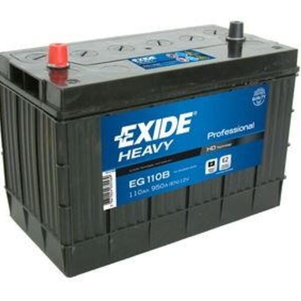 Autobaterie Exide Professional HD 12V 110Ah 950A EG110B