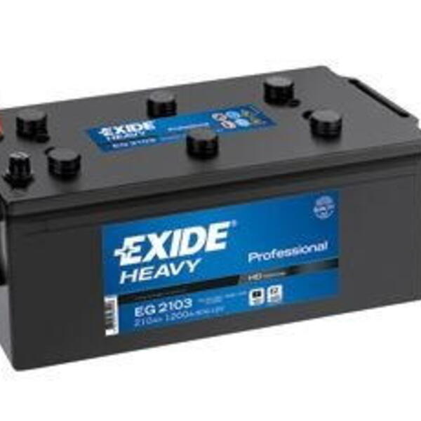 Autobaterie Exide Professional HD 12V 215Ah 1200A EG2153