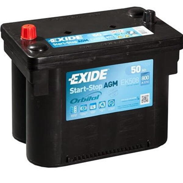 Autobaterie EXIDE Start-Stop AGM 12V 50Ah EK-508