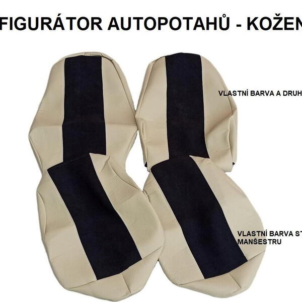 Autopotahy koženkové KONFIGURÁTOR - DAF