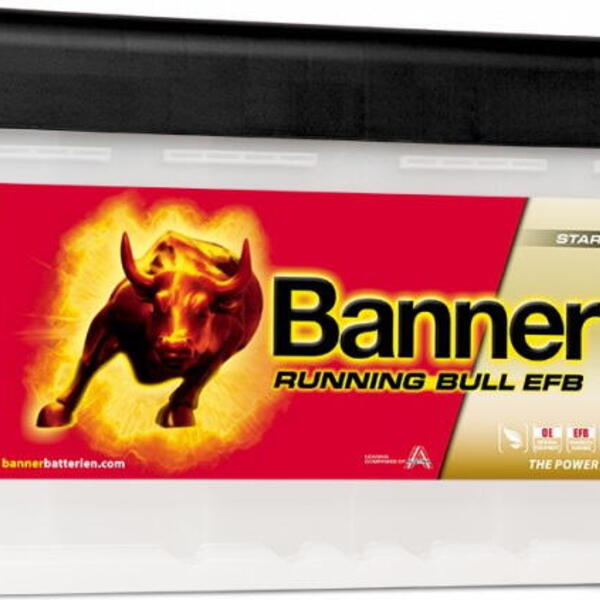 Banner Batterien GmbH Autobaterie Banner Running Bull EFB 58011, 95Ah, 12V (58011)