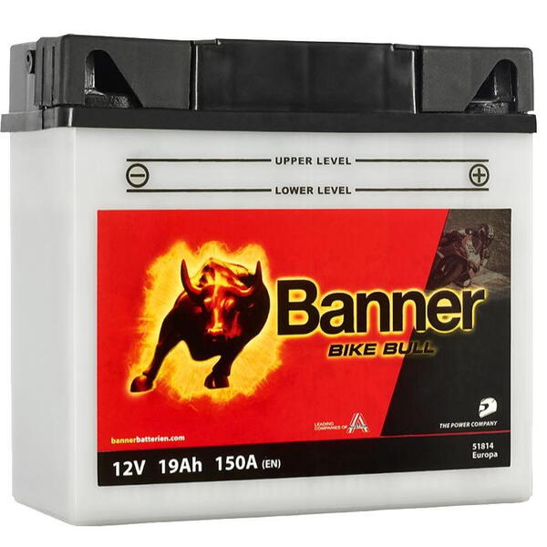 Banner Batterien GmbH Banner Bike Bull 518 14 12N16A-3B BMW 12V 18Ah