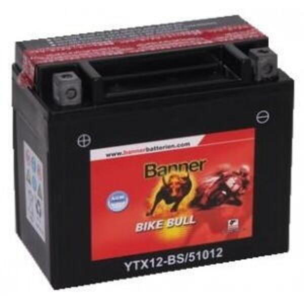 Banner Batterien GmbH Banner Bike Bull AGM 51012 YTX12-BS 12V 10Ah