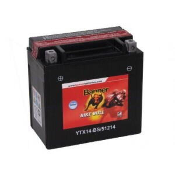 Banner Batterien GmbH Banner Bike Bull AGM 51214 YTX14-BS 12V 12Ah