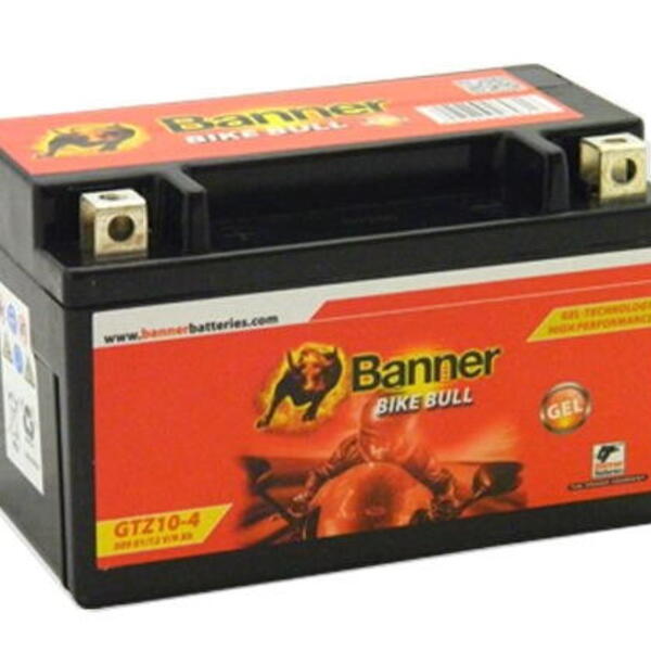 Banner Batterien GmbH Banner BIKE BULL GEL 50901 GTZ10-4 12V 9Ah 180A = YTZ10S