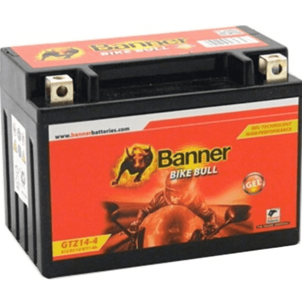 Banner Batterien GmbH Banner BIKE BULL GEL 51201 GTZ14-4 12V 11,2Ah 172A = YTZ14S