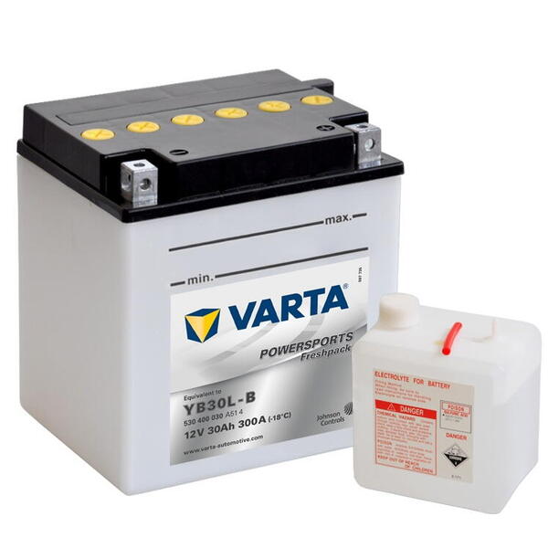 Banner Batterien GmbH Motobaterie VARTA YB30L-B, 530400, 12V 30Ah 300A