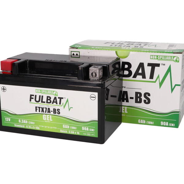 Baterie Fulbat FTX7A-BS gelová FB550915