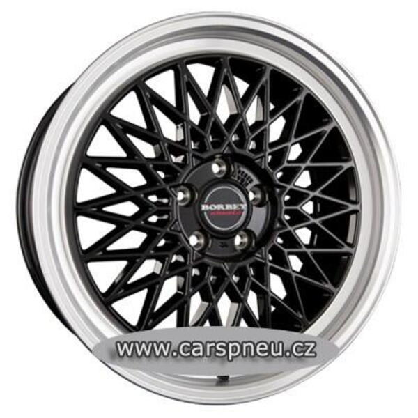 Borbet B black rim poliert - 8,5x19, 5x112, ET30 (497098)