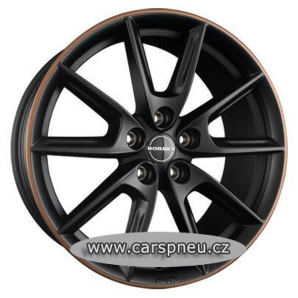 Borbet LX18 matt black copper - 8,0x18, 5x112, ET44 (8x18) (497810)