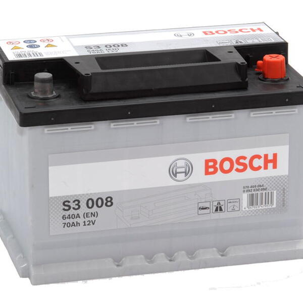 BOSCH S3 12V 70Ah 640A 0 092 S30 080